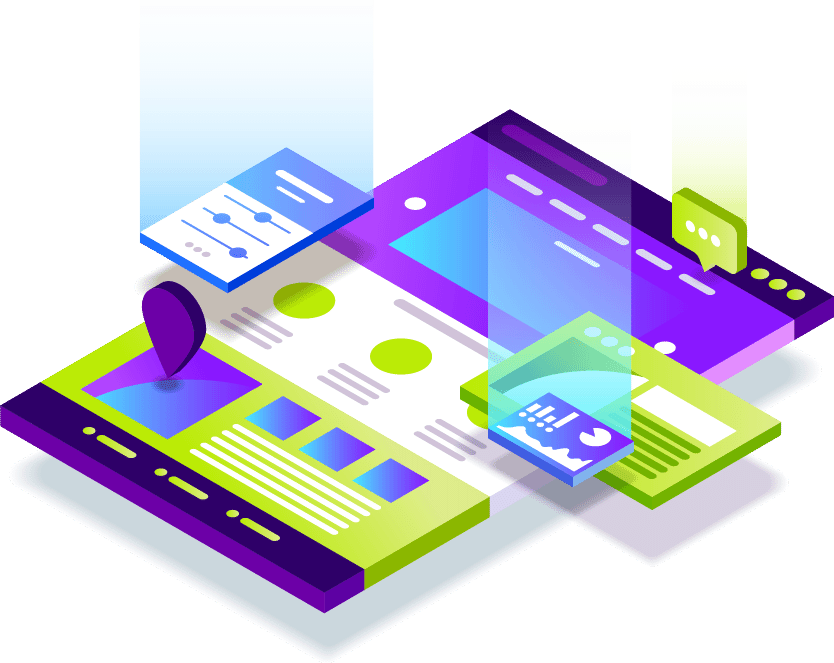Eine Website mit verschiedenen Features, entwickelt mit Hilfe von Wordpress